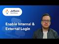 How to Enable Internal &amp; External Login Control
