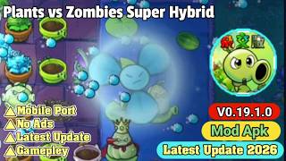 Plants vs Zombies Super Hybrid Mod Apk v0.13.1.0 | Unlimited Sun Mobile Port | New Update screenshot 3