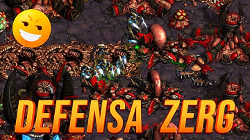 Starcraft Fastest !!! 3v3 😈 Defensa Zerg 🔥