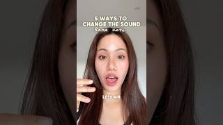 Same note, completely different sound.
