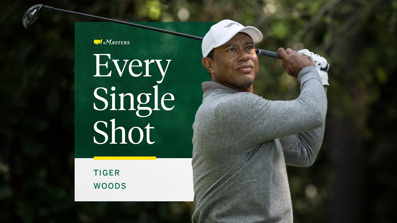 Tiger Woods First Round | Every Single Shot | The Masters