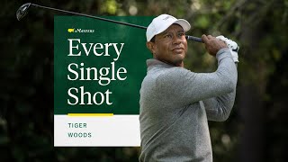 Tiger Woods Second Round Every Single Shot The Masters