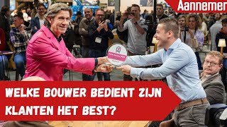 Bekendmaking Beste Bouwer(s) en Beste Verbouwer van het Jaar | BouwBeurs Nieuws Café 2025