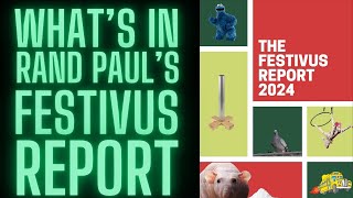 What's In Rand Paul's Festivus Report? | Government Waste At It's Finest