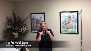 Vital Signs Tip