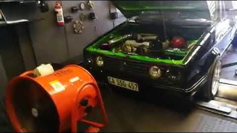 Vw mk1 golf 1400 8v in for a dicktator management systems tune