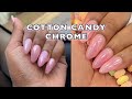 GLAZED DONUT NAIL TUTORIAL | NAIL LIVE STREAM | CHROME NAIL TUTORIAL | GEL-X NAIL TUTORIAL