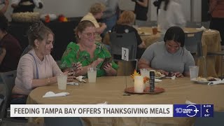 Feeding Tampa Bay provides hundreds of meals to families on Thanksgiving