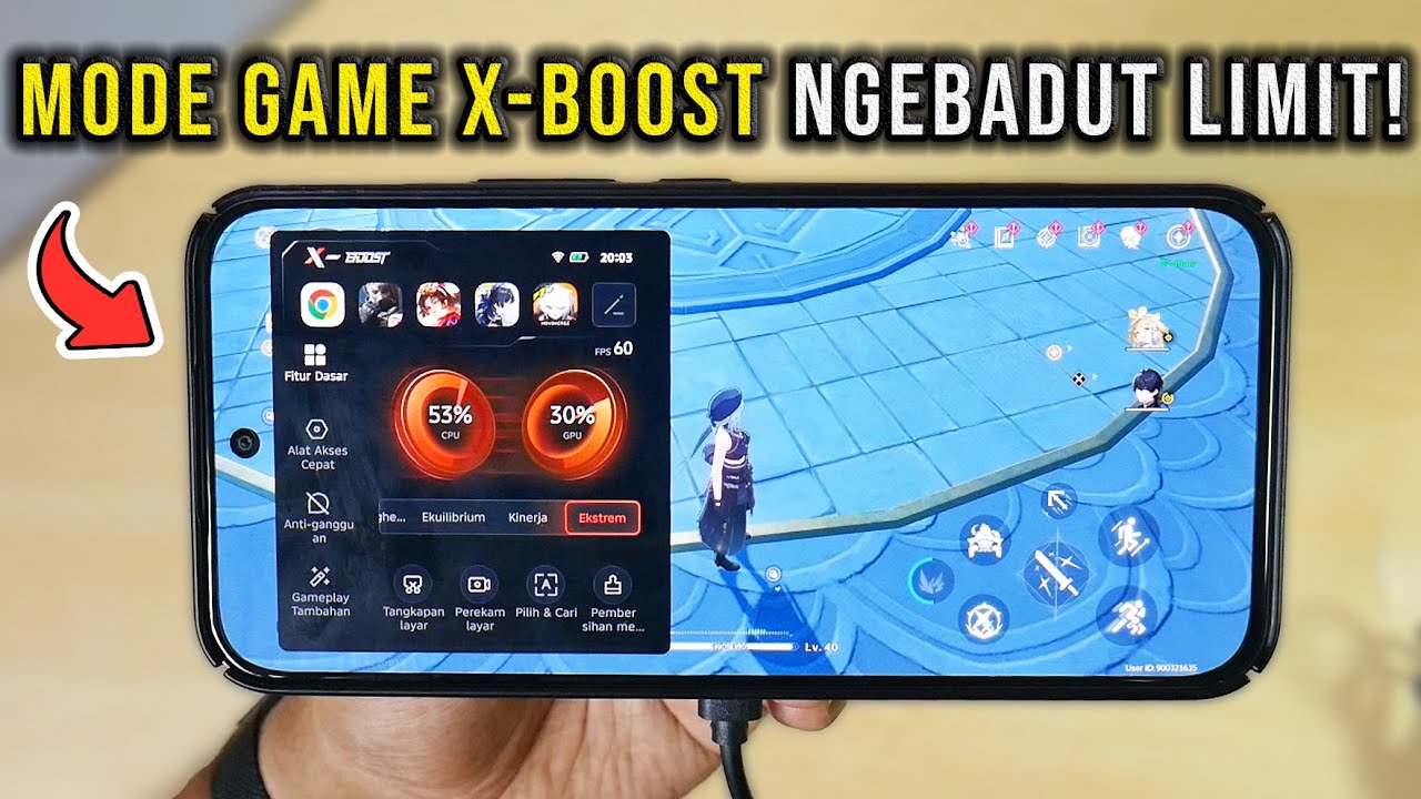 Infinix Gt 30 Pro No Limit ? Pembuktian Test Wuthering Waves Tanpa Mode Game X-Boost ?