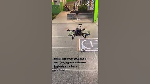 Drone Autônomo da DELTA HIGH - Pouso Preciso com Visão Computacional!