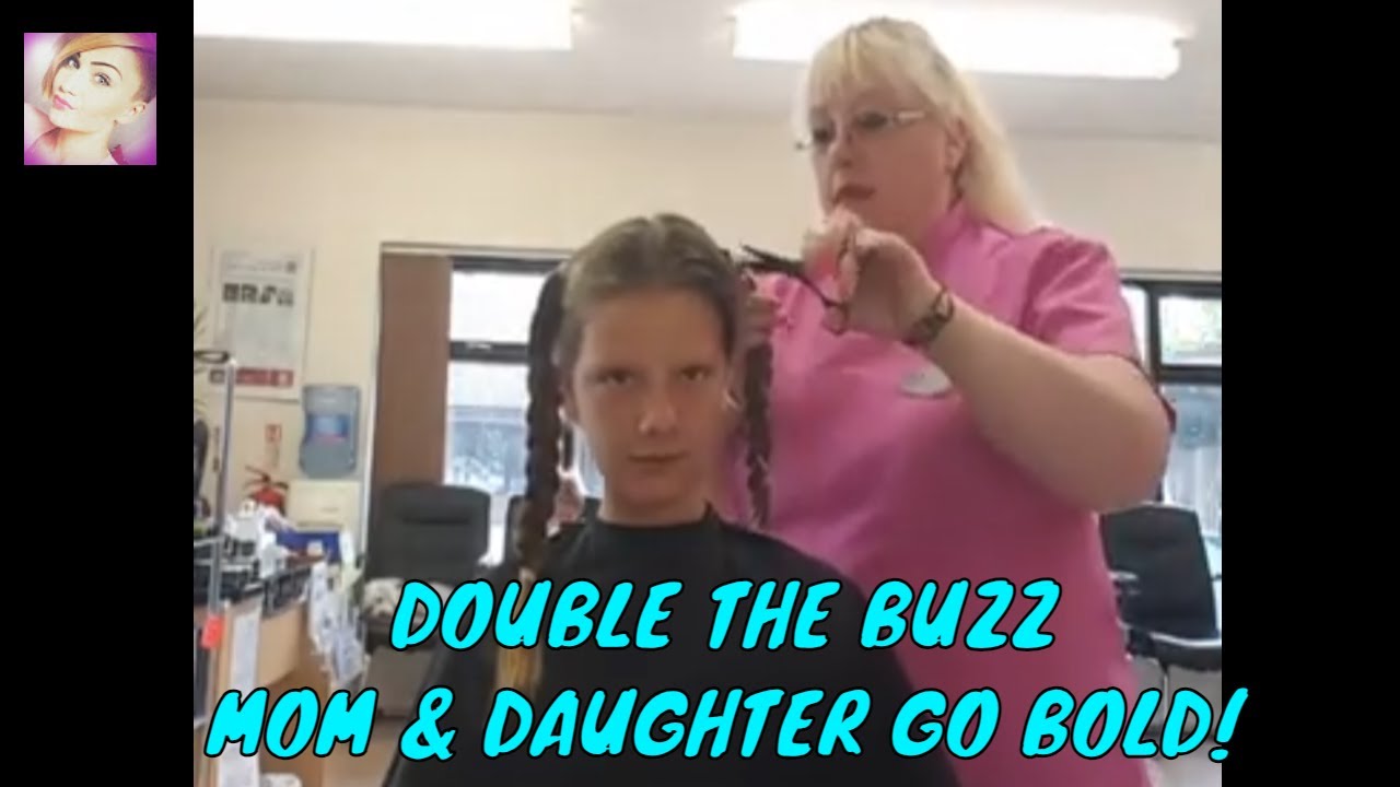 Double the Buzz: Mom & Daughter Go Bold! 👩‍👧
