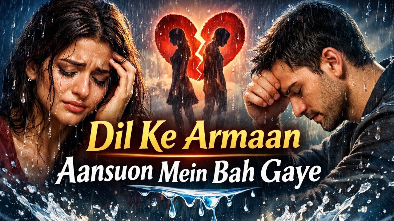 Dil ke armaan aansuon mein bah gaye new version 2026 | sad song Hindi | 90s old gold song 2026