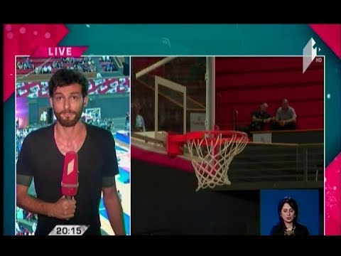 ზაზა ფაჩულია გულშემატკივრებს NBA-ის საჩემპიონო თასს წარუდგენს