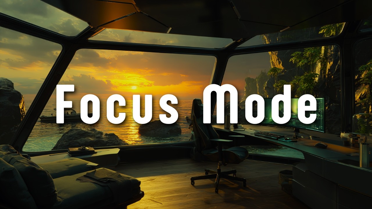 Enter Intense Focus Mode 🚀 Deep Work Music for Maximum Productivity and Flow State