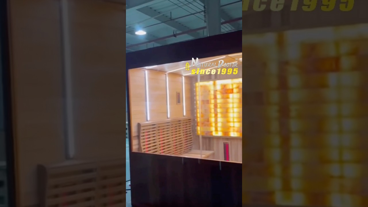 Salt Stone Infrared SaunaExperience the ultimate wellness retreat with our Salt Stone Infrared Sauna