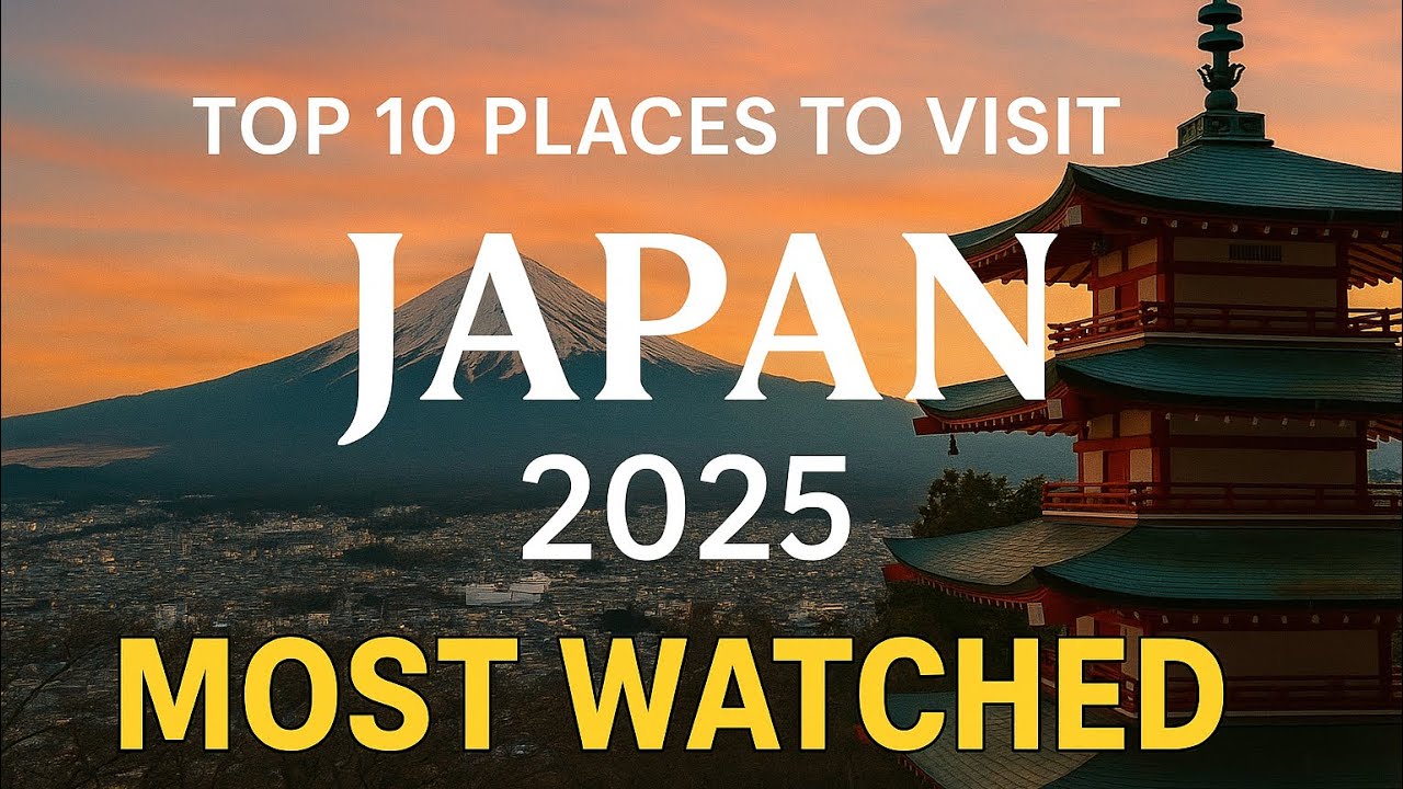 Top 10 Places to Visit in Japan 2025 - YouTube
