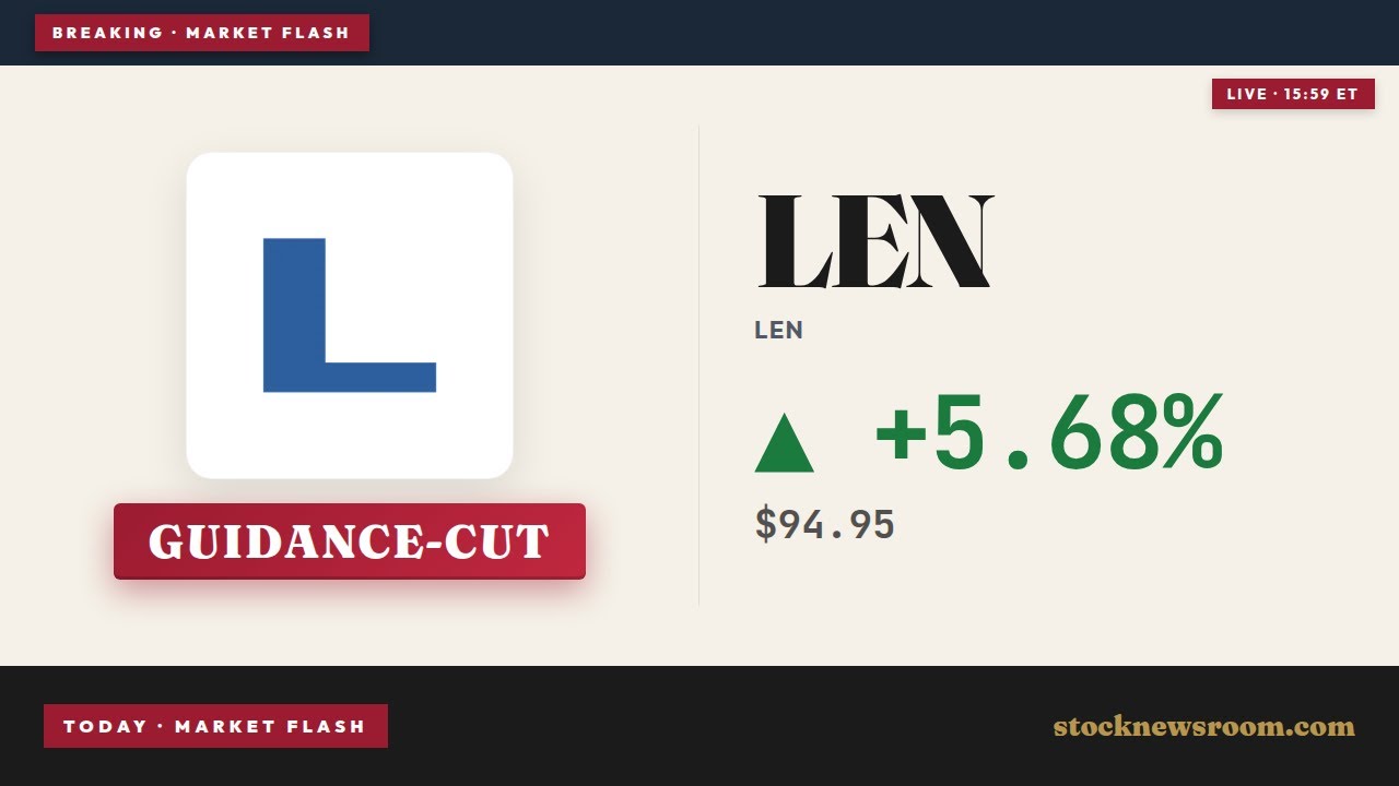 Lennar Earnings +5.7% as Q2 Revenue Miss Sparks Warning
