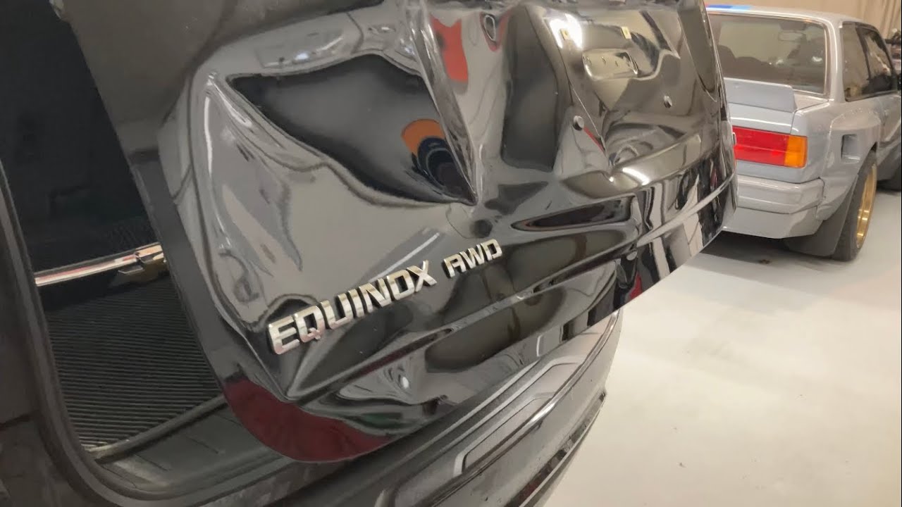 Equinox Lift Gate Dent Repair