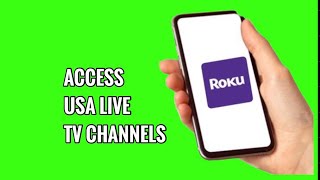 How to Access USA LIVE TV CHANNELS on ROKU TV