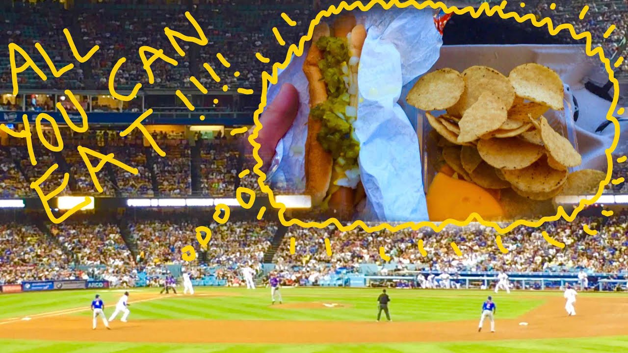 Dodgers All You Can Eat Seating Chart