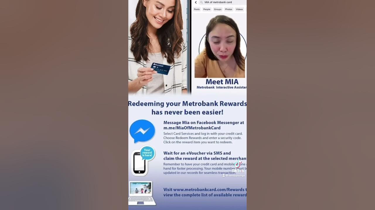 How to redeem rewards points with your Metrobank credit card YouTube