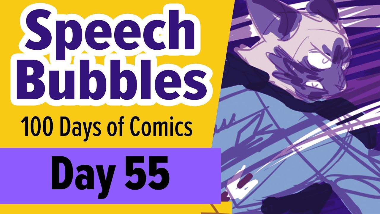 5 Tips for Comic Speech Bubbles - 100 Days of Making Comics 2 - DAY