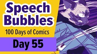 5 Tips for Comic Speech Bubbles - 100 Days of Making Comics 2 - DAY