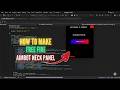HOW TO CREATE SAFEST AIMBOT OB52 🔥| HOW TO MAKE PANEL FOR FREE FIRE | NEW SAFEST AIMBOT METHOD