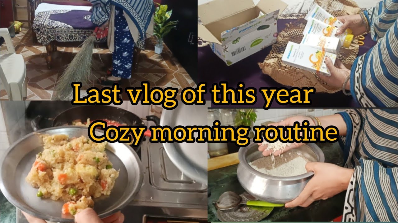 My cozy simple morning routine || saal ka aakhri din || last vlog of this year.