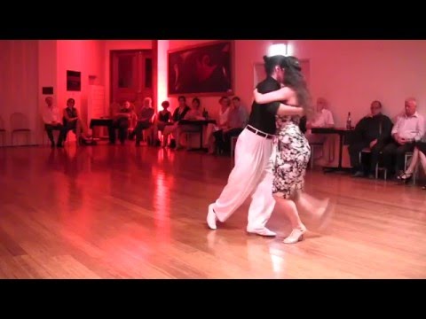 Refik Unluer & Emily-Rose Sarkova tango performance in Canberra 2015