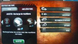 MODERN COMBAT 3 FALLEN NATION CHEAT CODE ANDROID BLUE MONNAIE ILLIMITE screenshot 4