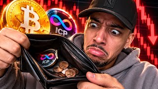 ARE WE ABOUT TO GIVE BACK ALL THE GAINS.... $ICP $BTC