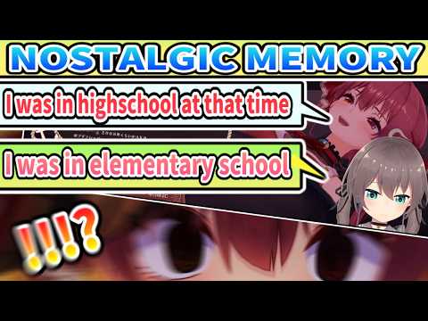 Same Topic, But They Were Not on The Same Page [ENG SUB] Hololive Houshou Marine Natsuiro Matsuri