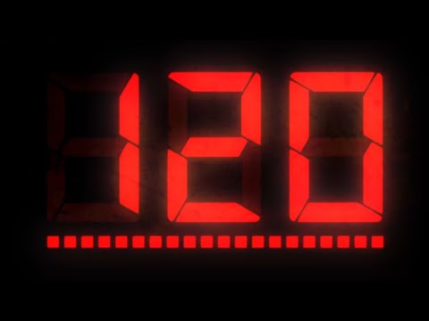 120 SECONDS RED BOMB TIMER WITH TENSE MUSIC