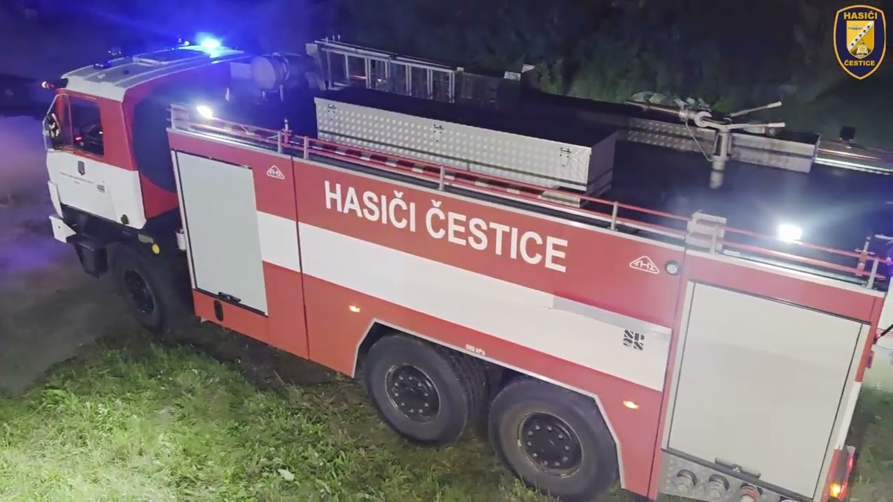 Hasiči Čestice(okr.-Strakonice)- Požár ZO Malenice 20.8.2025