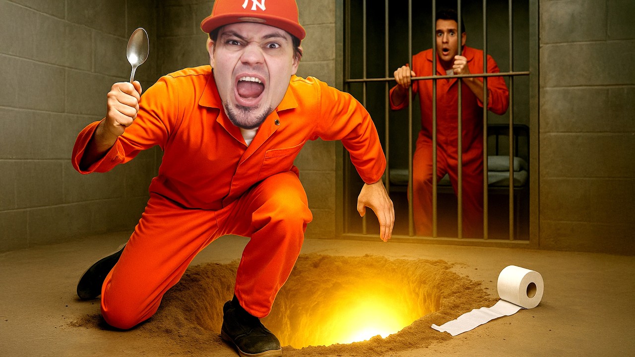 👮 MUSISZ SIĘ WYDOSTAĆ Z WIĘZIENIA ZA POMOCĄ ŁYŻKI! *symulator więzienia* | Prison Escape: Dig Out