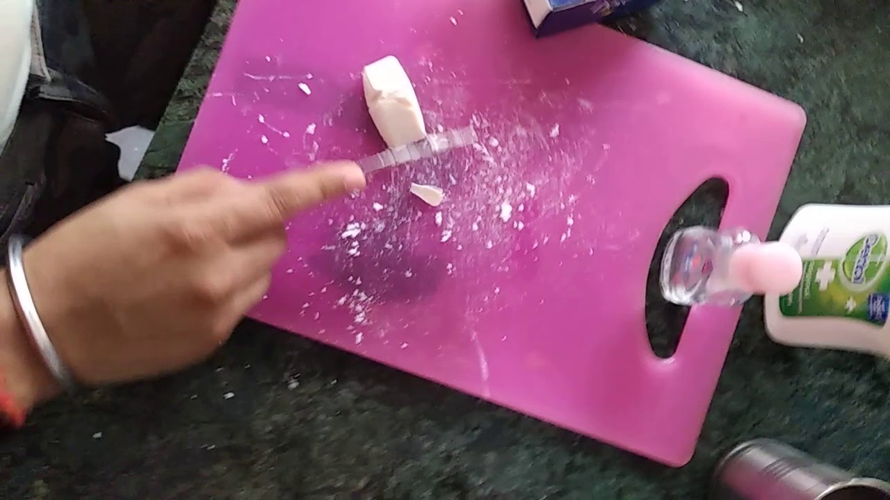 How to make liquid hand wash with soap, ghar par Banaye bache sabun se
