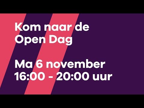 mboRijnland Open Dag 6 november