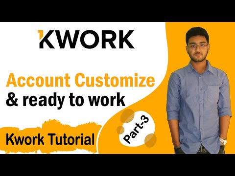 How to customize Kwork account and ready to work | Kwork account create | kwork A to Z