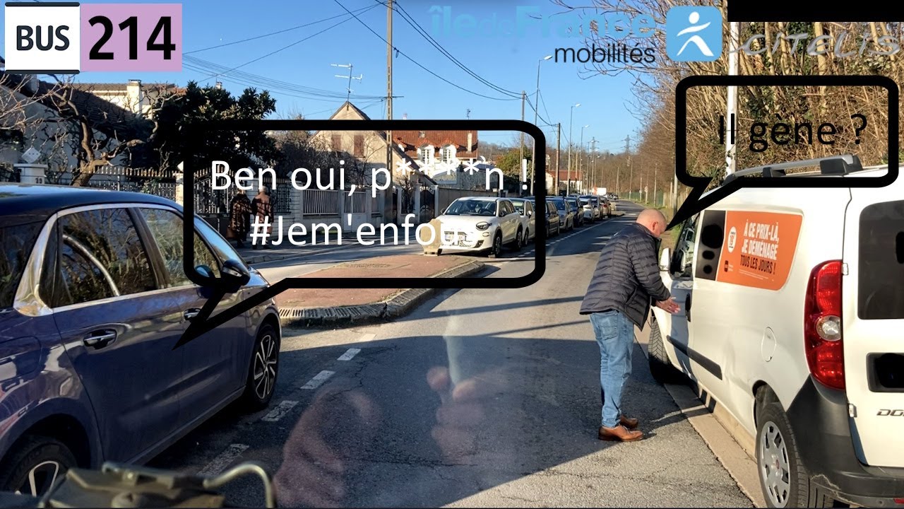 Bus POV | Neuilly-Plaisance RER  -  Gagny - Roger Salengro