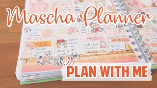 Mascha Planner plan met mij / plan with me! 😌☕📒  Hoe ik de #maschaplanner indeel | instrumental PWM