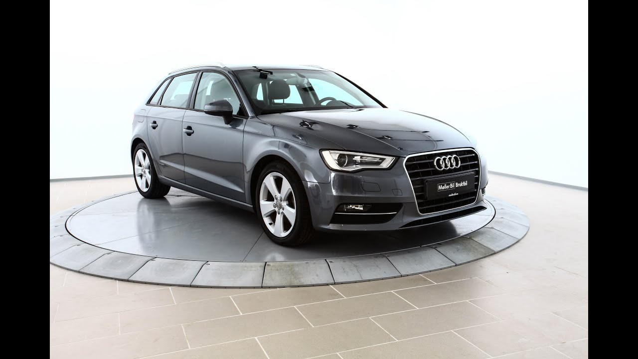 Audi A3 Sportback 1,6 TDI 105hk Ambition 2014 YouTube