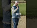 Fairway bunkers got you sweating? Peter inch is here to save your score!