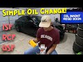 Lexus ISF, RCF, GSF Oil Change! Simple Instructions For 5.0 2UR-GSE