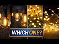 I Tested The 4 Most Outdoor String Light On Amazon!