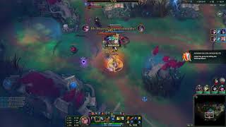 1v5 fed Vayne penta on the new nexus blitz