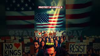 No Kings Millions Flood Street in America #donaldtrump #protests