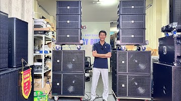 Loa line array 30Neo khối RUBY AR112 New 2024 ! Dàn âm thanh sự kiện !