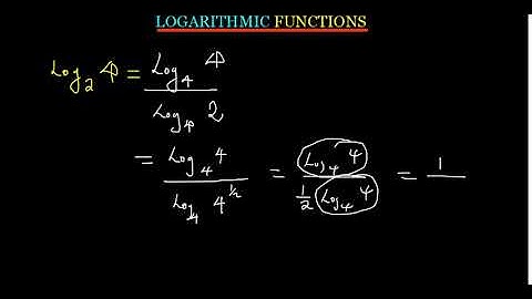 LOGARITHMIC PROPERTIES AND EQUATIONSS SIMPLIFIED