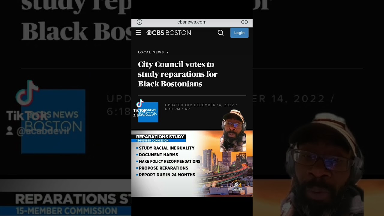 ⁣Boston City Council votes for Reparations study. #boston #massachusetts #shorts #acabdevil #fba